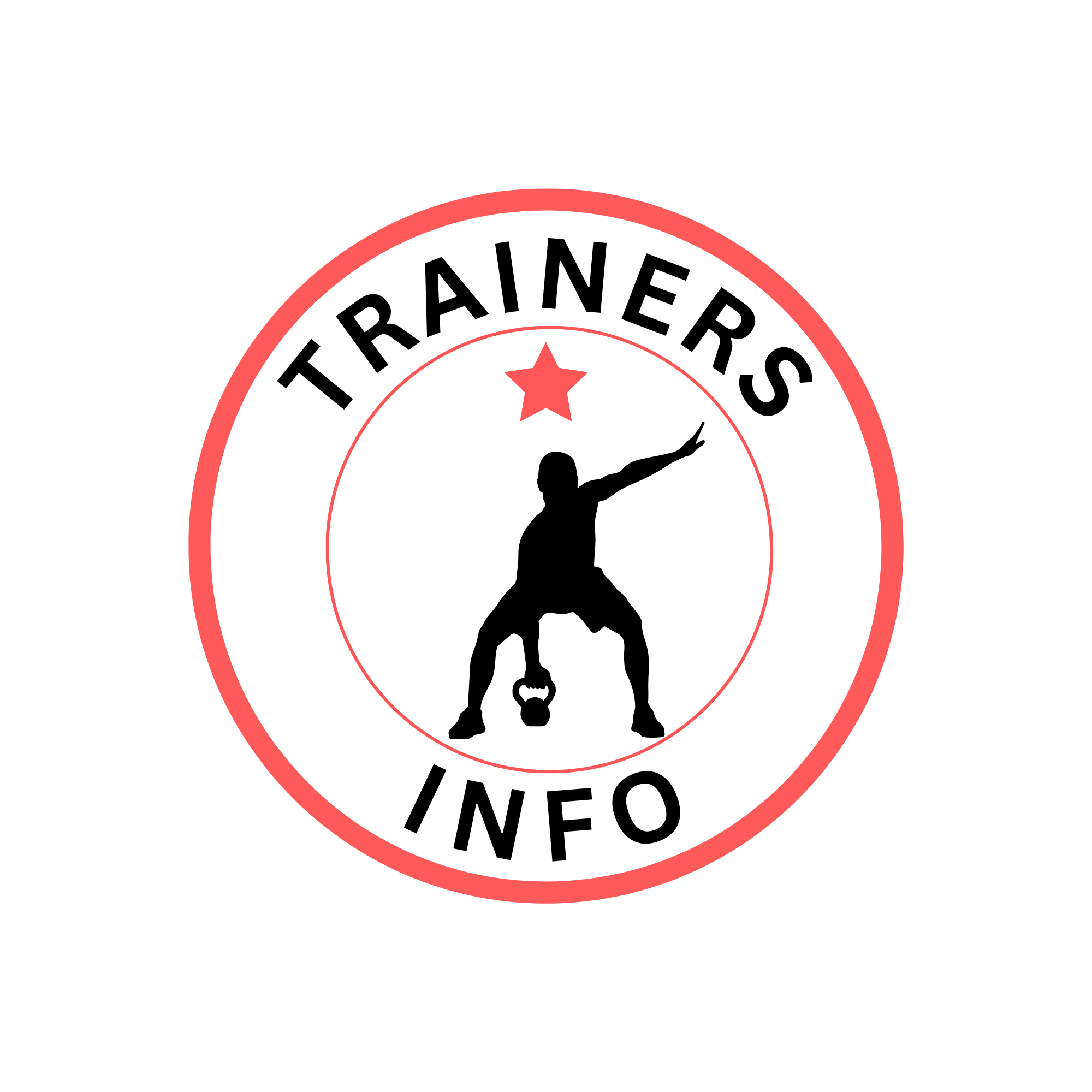 black and white vintage illustrative weights health and fitness logo